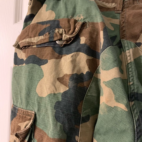 USGI Military Issued Camouflage Pants Large - Picture 8 of 9